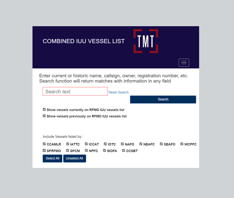 Combined IUU Vessel List