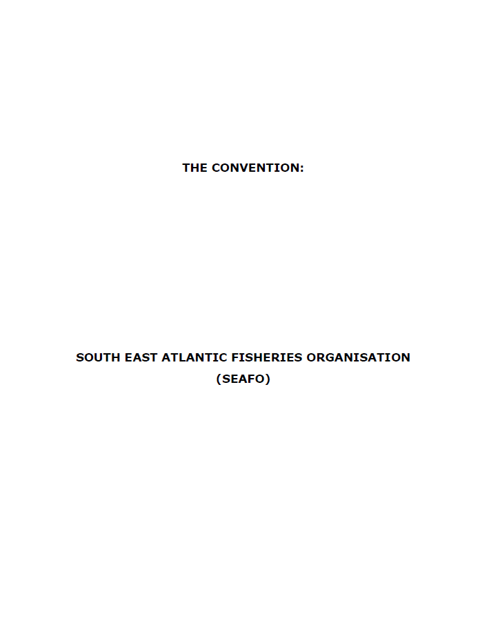 SEAFO Convention